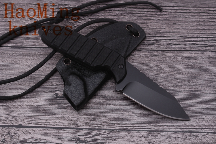 Tactical Black Fixed Knife X3X77 – Extreme Survival