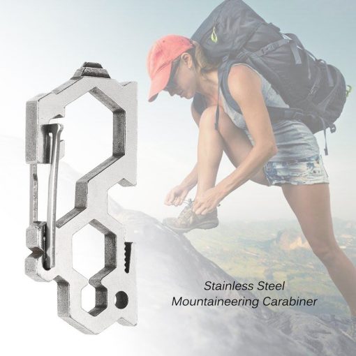 EDC.1991 Outdoor Mountaineering Buckle Pulley System Carabiner Gear ...