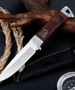 Fixed Blade Tactical Outdoor Survival Knife EDC Tools SDIYABEIZ ...