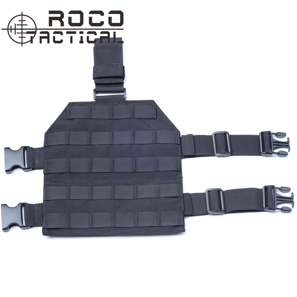ROCOTACTICAL Cordura MOLLE Tactical Drop Leg Platform for Paintball ...